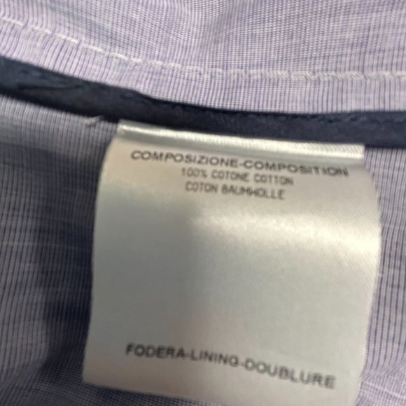 RARE! Deadstock NWOT ALEXANDER McQUEEN MAINLINE BLUE UNSTRUCTURED COTTON BLAZER - Picture 7 of 9